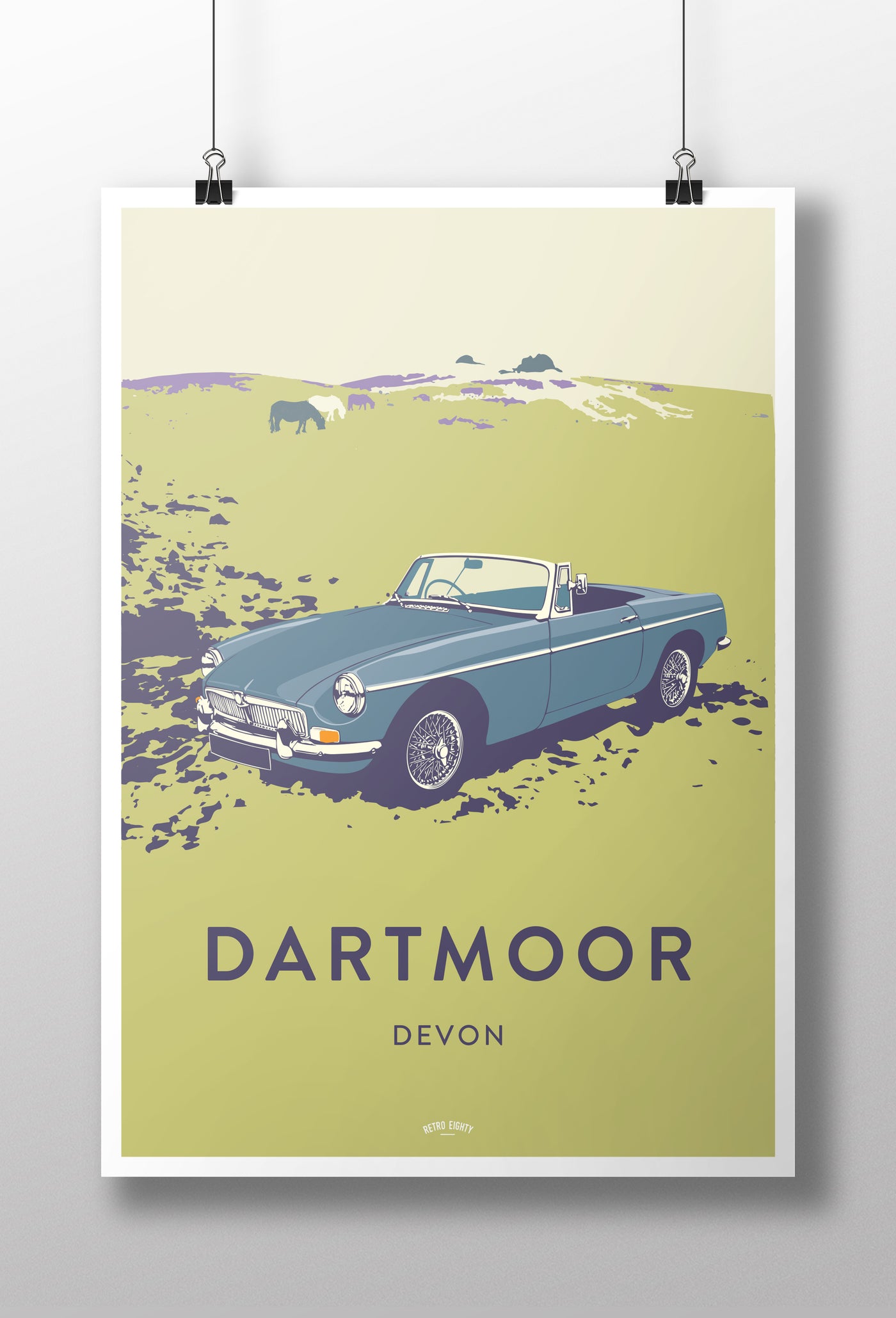 'Dartmoor' MGB Prints