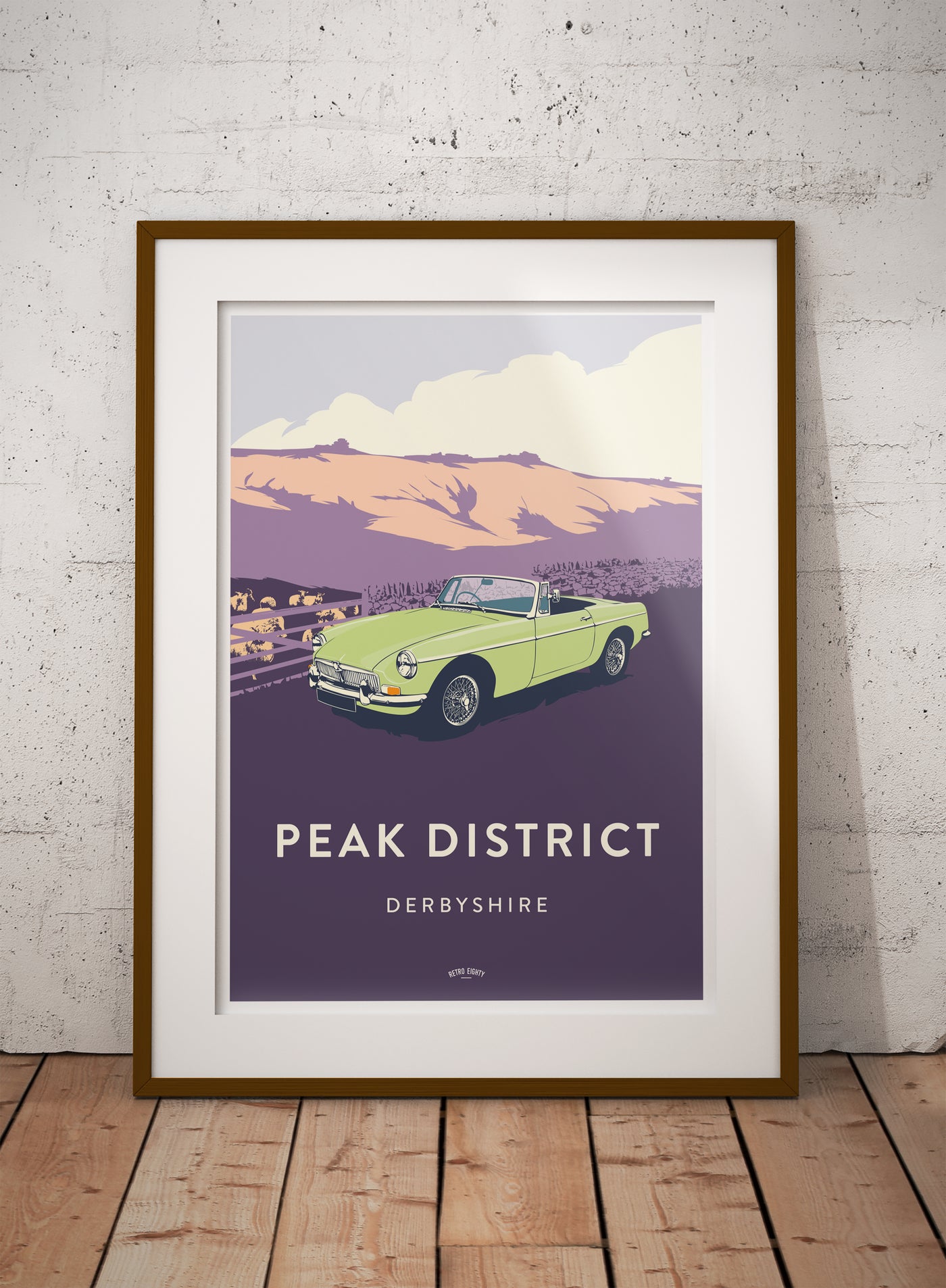 'Peak District' MGB Prints
