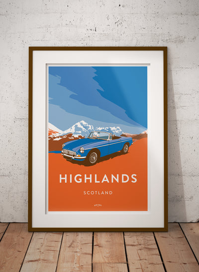 'Highlands' MGB Prints