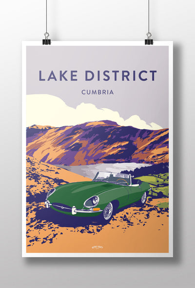 'Lake District' E type Prints