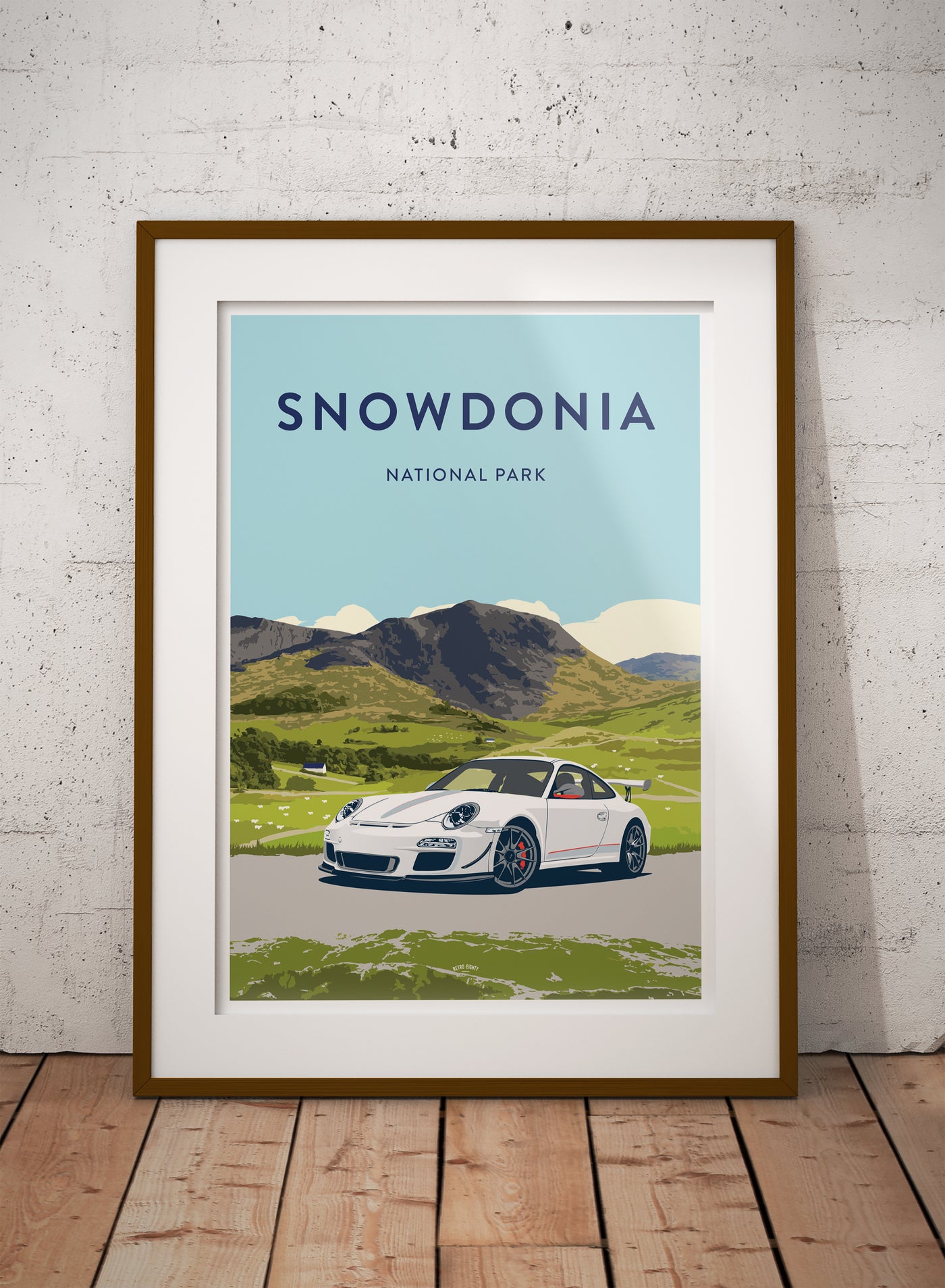 'Snowdonia' 911 GT3 Prints