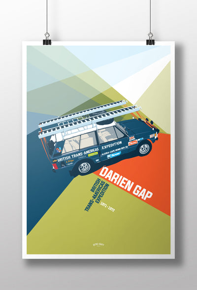 'Darien Gap' print