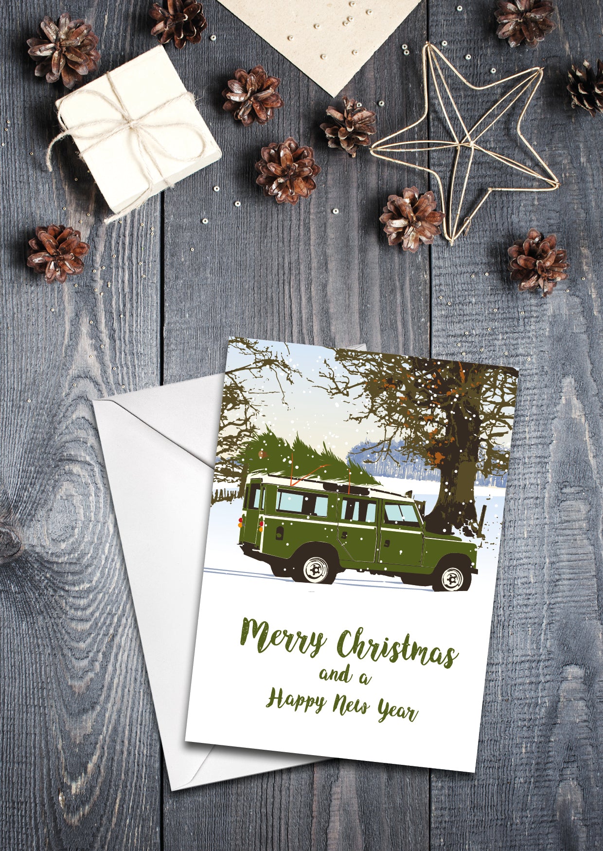 'Series 2 Station Wagon' - Christmas cards
