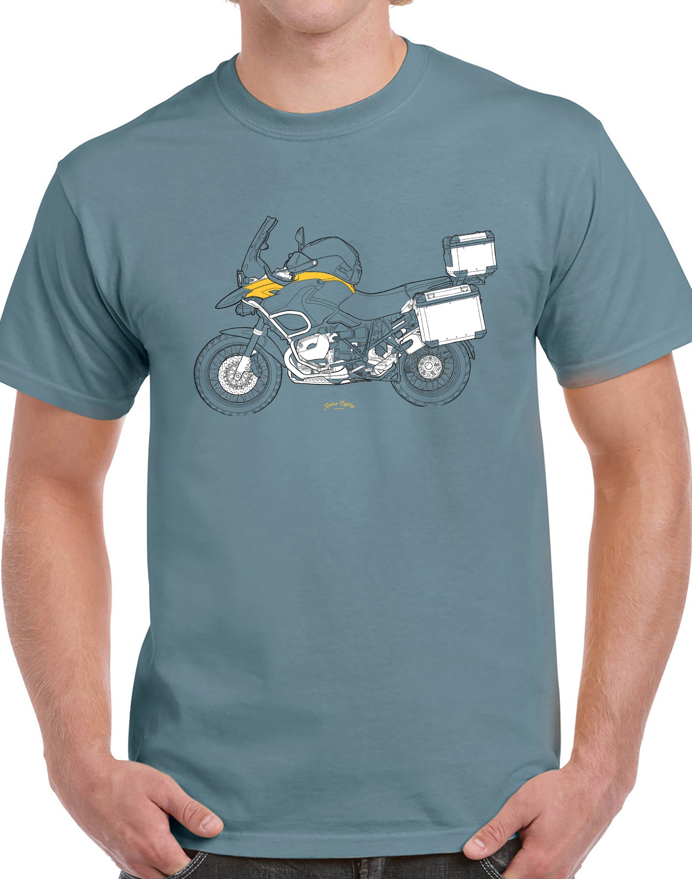 BMW GS motorcycle t-shirt