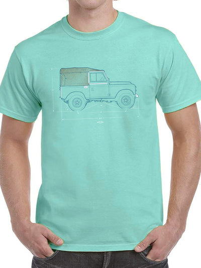 Land Rover Series Blueprint t-shirt