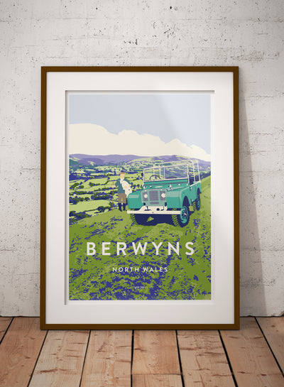 'Berwyns' Series One Print