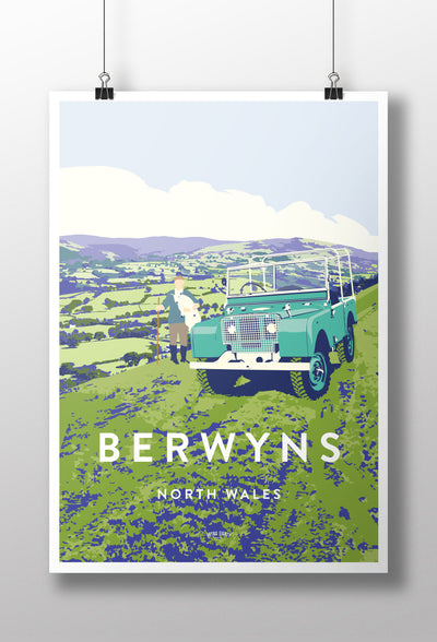 'Berwyns' Series One Print
