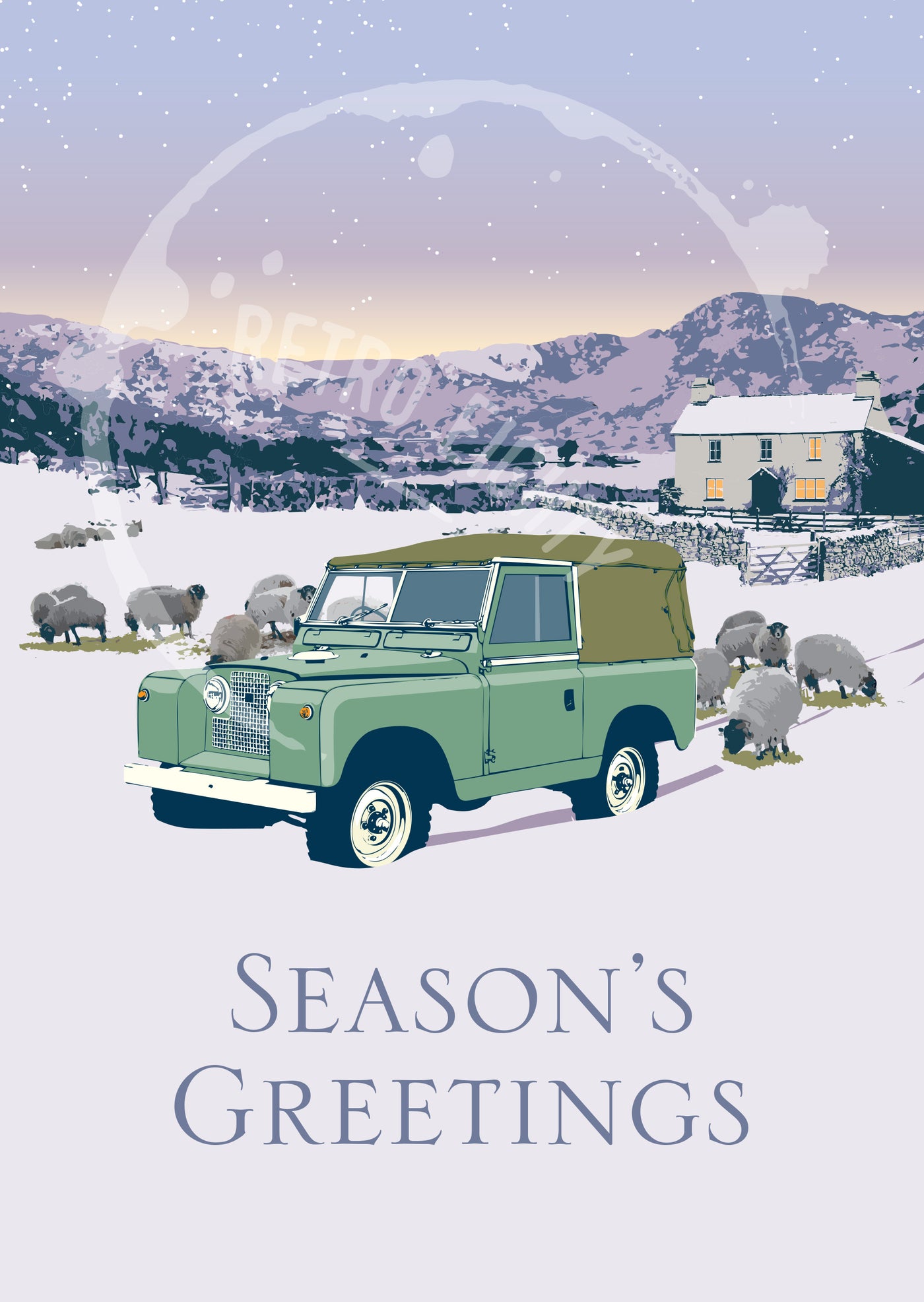 Series 2 Winter Wonderland - A5 Christmas cards