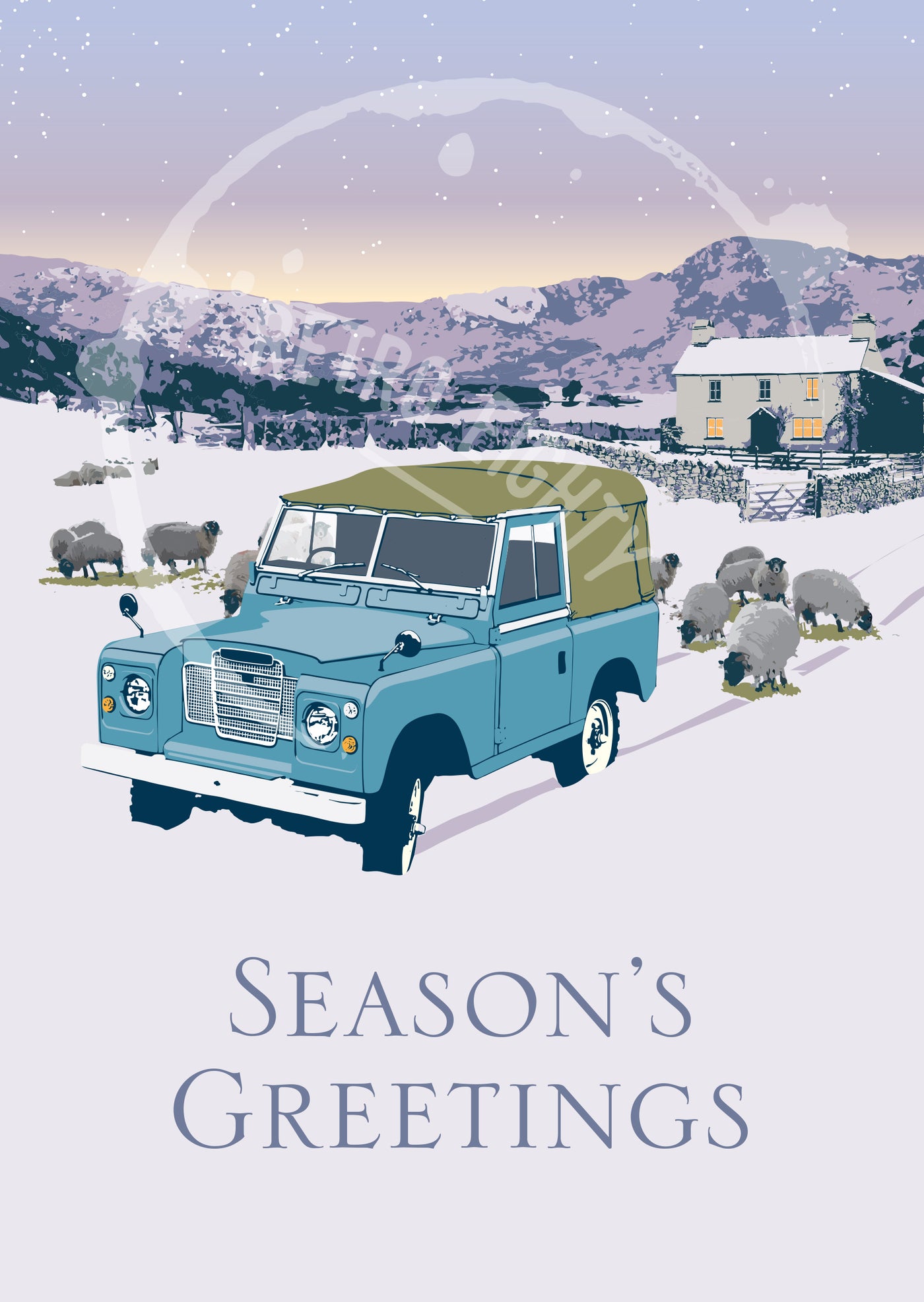 Series 3 Winter Wonderland - A5 Christmas cards