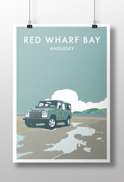 'Red Wharf Bay' 110 Prints