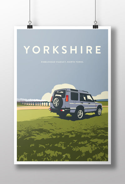 'Yorkshire' Discovery 2 Prints