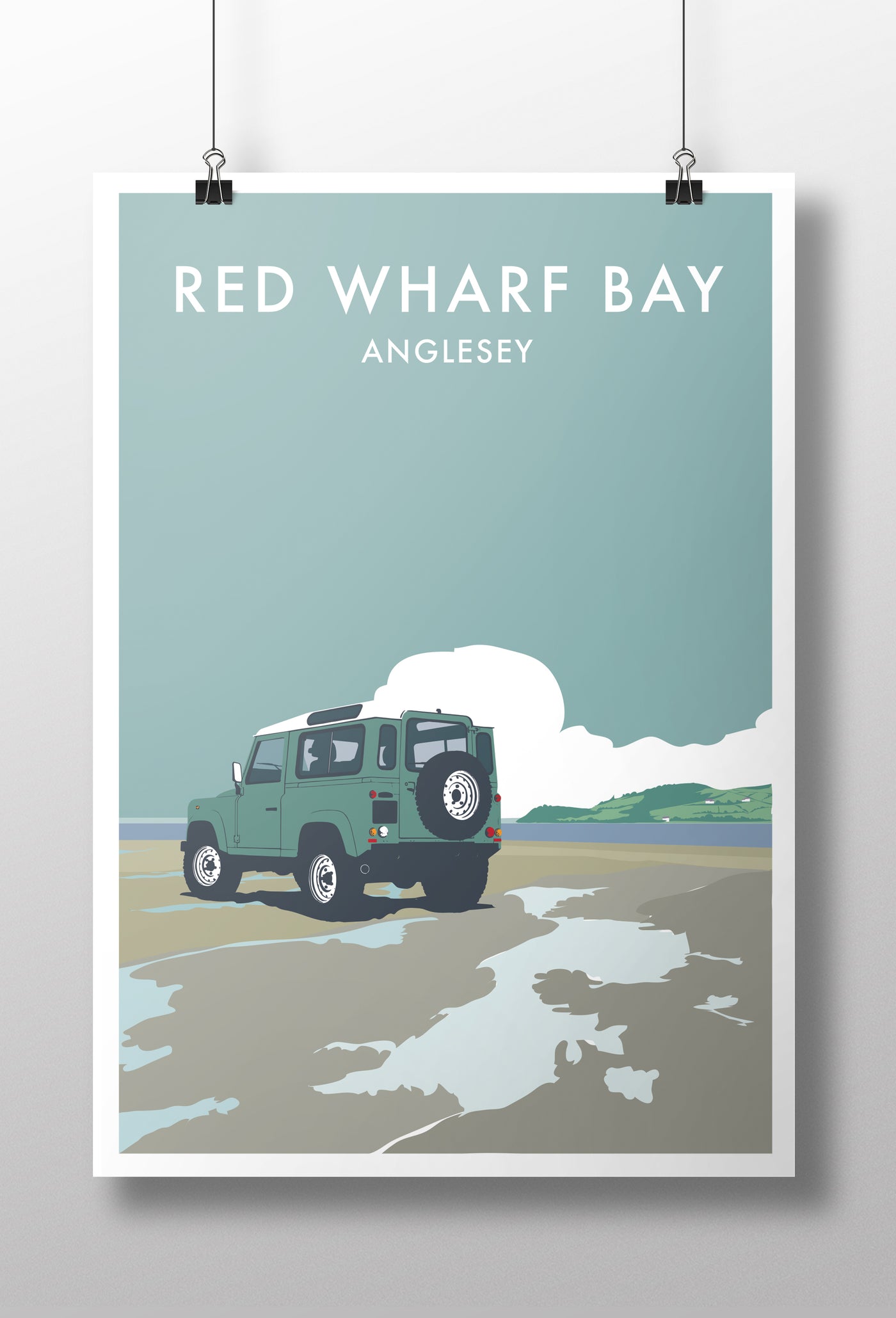 'Red Wharf Bay' prints