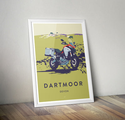 'Dartmoor' Ducati Multistrada Overland print