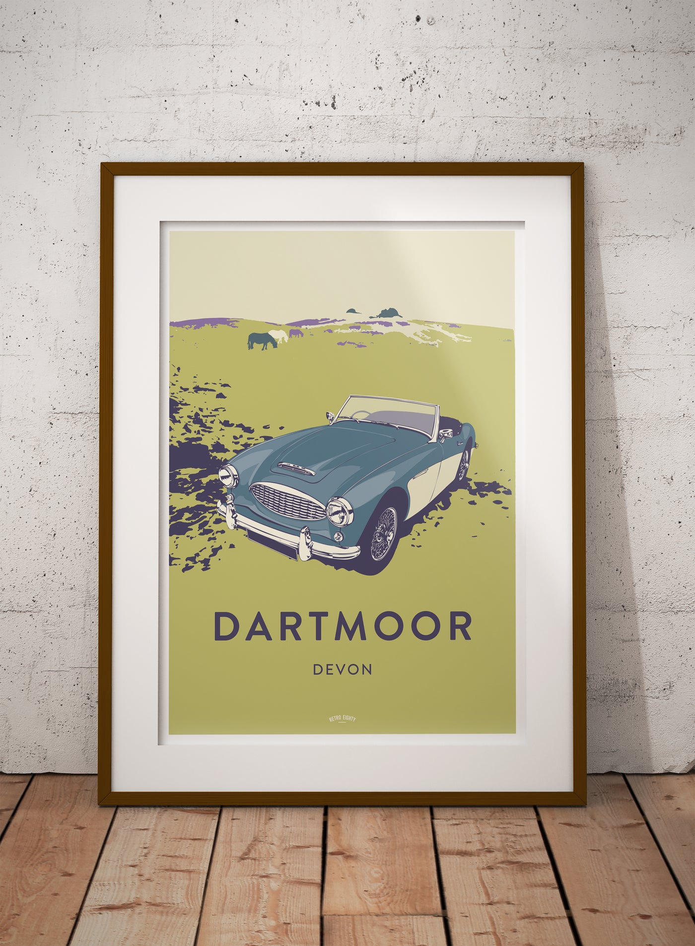 'Dartmoor' Big Healey Prints
