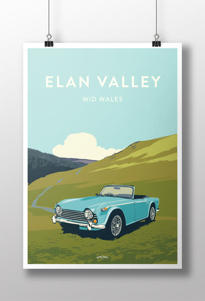 'Elan Valley' TR5 Prints