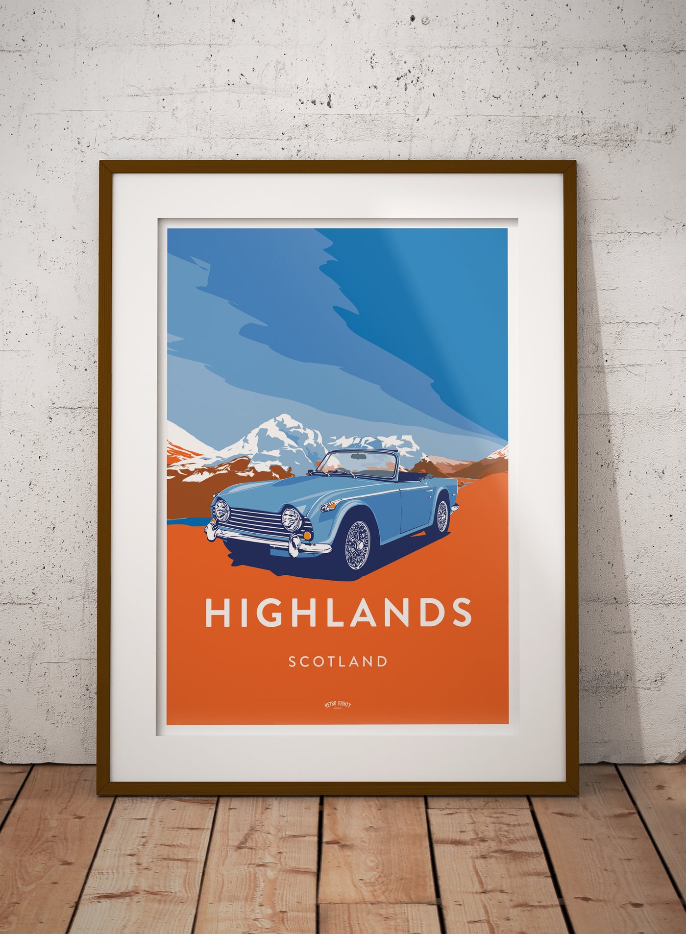 'Highlands' TR5 Prints