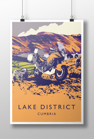 'Lake District' KTM print