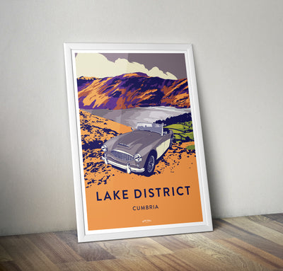 'Lake District' Big Healey Prints