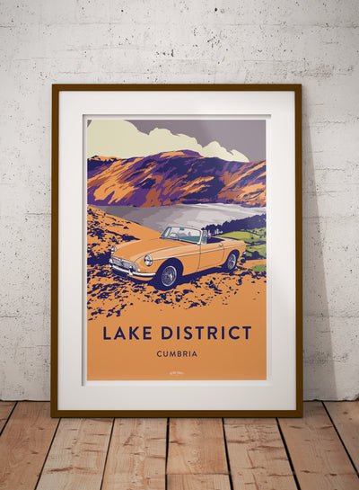 'Lake District' MGB Prints