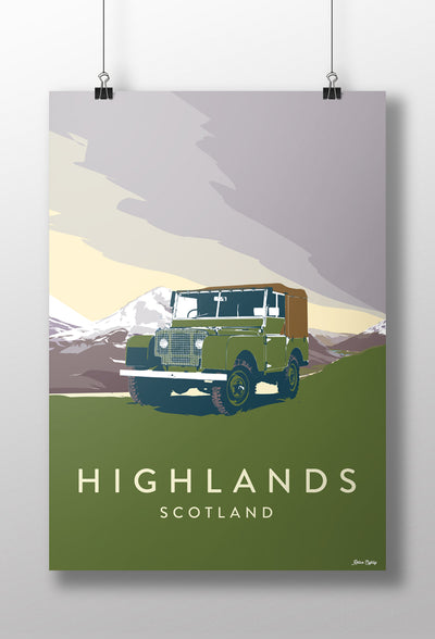 'Highlands' 80" Prints