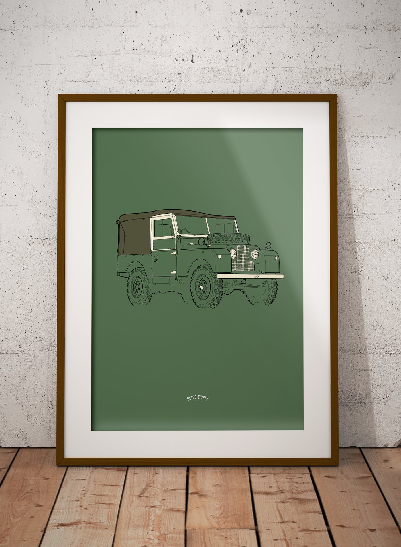Land Rover Series 1 86 print