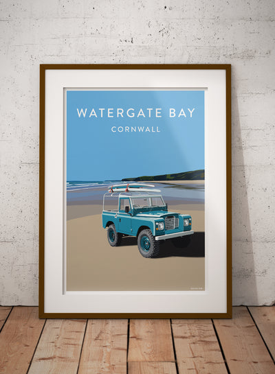 'Watergate Bay' Series 3 Prints
