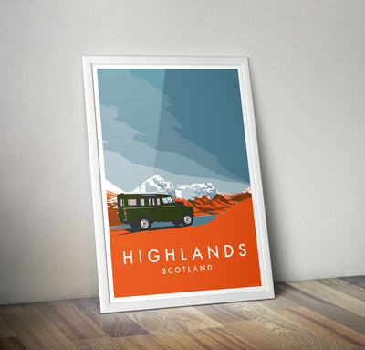 Series 2 'Highlands' print
