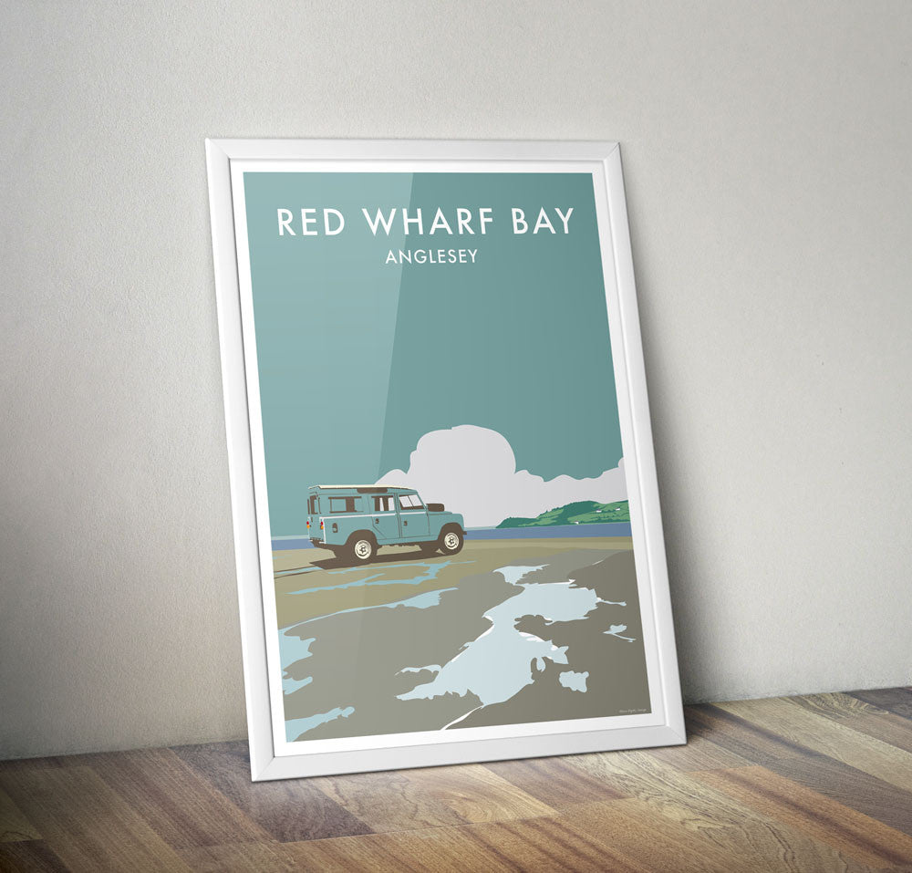 Series 2 'Red Wharf Bay' print
