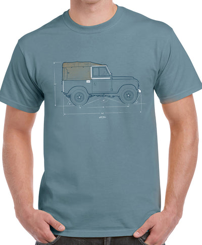 Series Land Rover Blueprint t-shirt