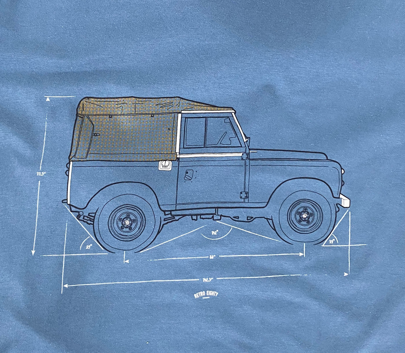 'S2 / S3 Soft Top' Blueprint - t-shirt - B&C Stone Blue