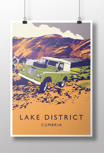 Series 3 'Lake District' print