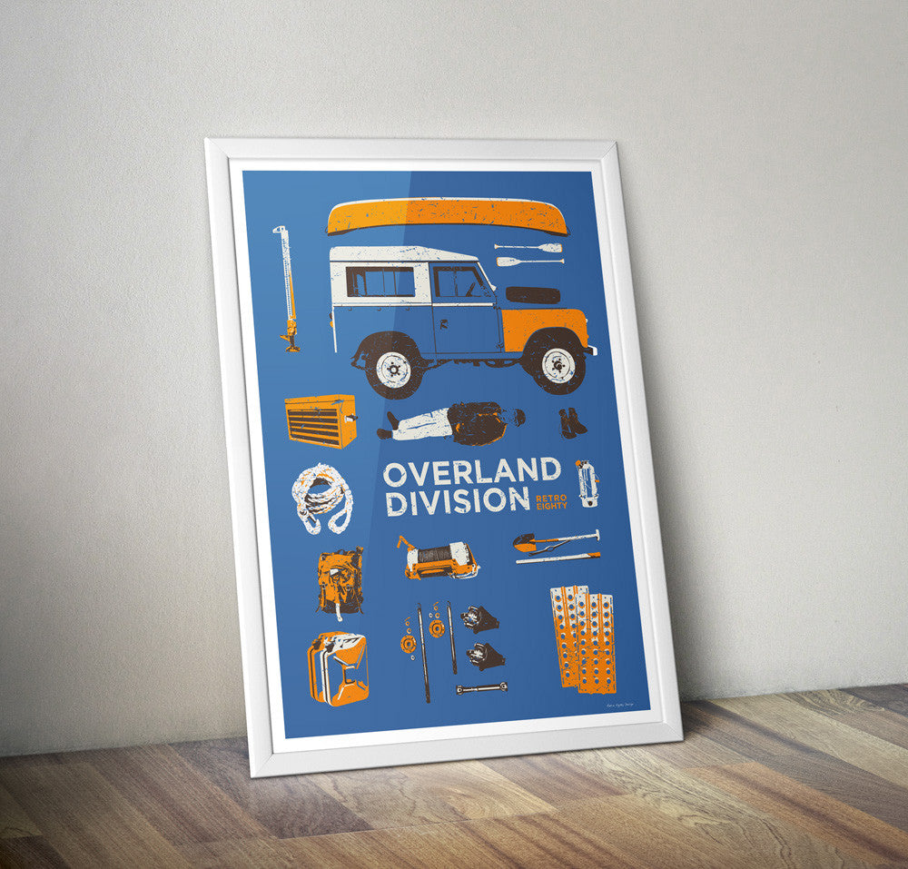Series 2/3 'Overland Division' print