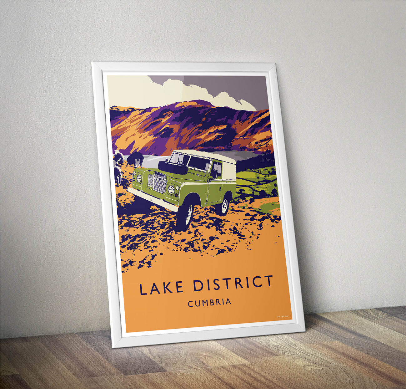 Series 3 'Lake District' print