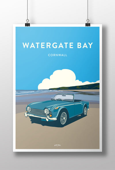 'Watergate Bay' TR5 Prints