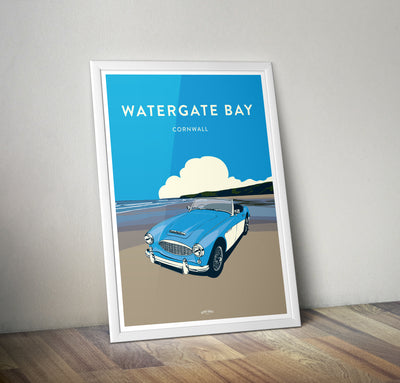 'Watergate Bay' Big Healey Prints