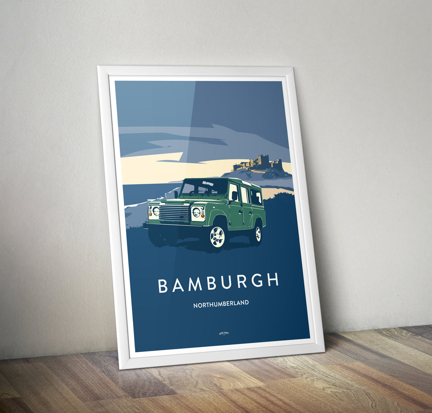 'Bamburgh, Northumberland' 110 print