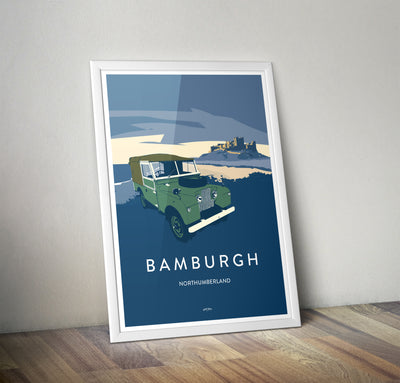 'Bamburgh, Northumberland' Series One 86 Print