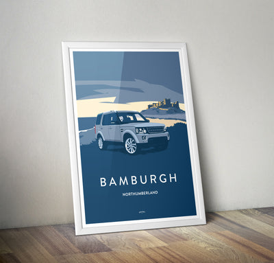 'Bamburgh, Northumberland' D4 Prints