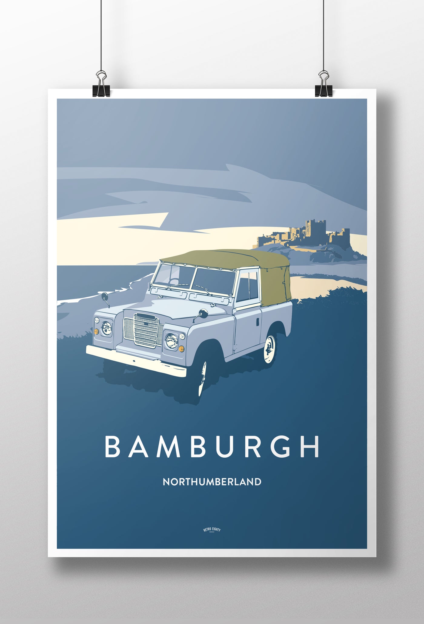 'Bamburgh, Northumberland' Series 3 Prints
