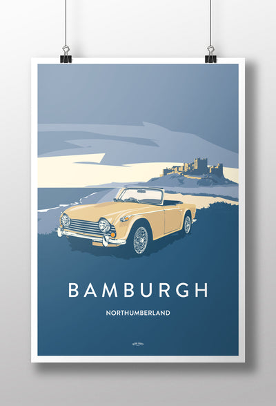 'Bamburgh, Northumberland' TR5 Prints