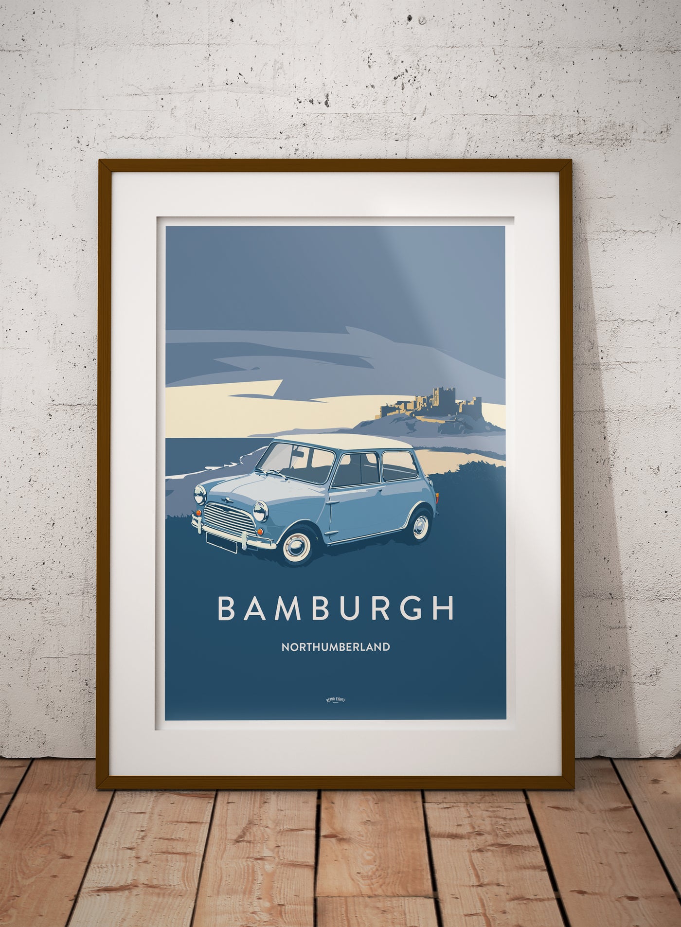 'Bamburgh, Northumberland' Mini Prints