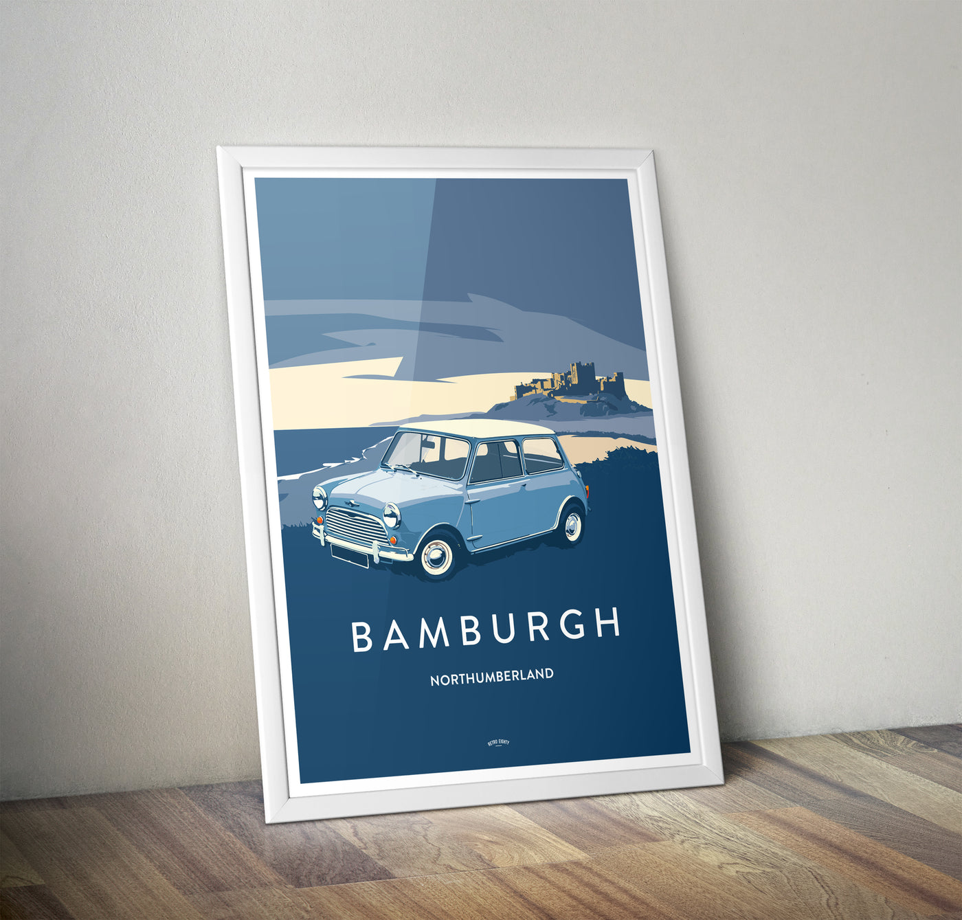 'Bamburgh, Northumberland' Mini Prints