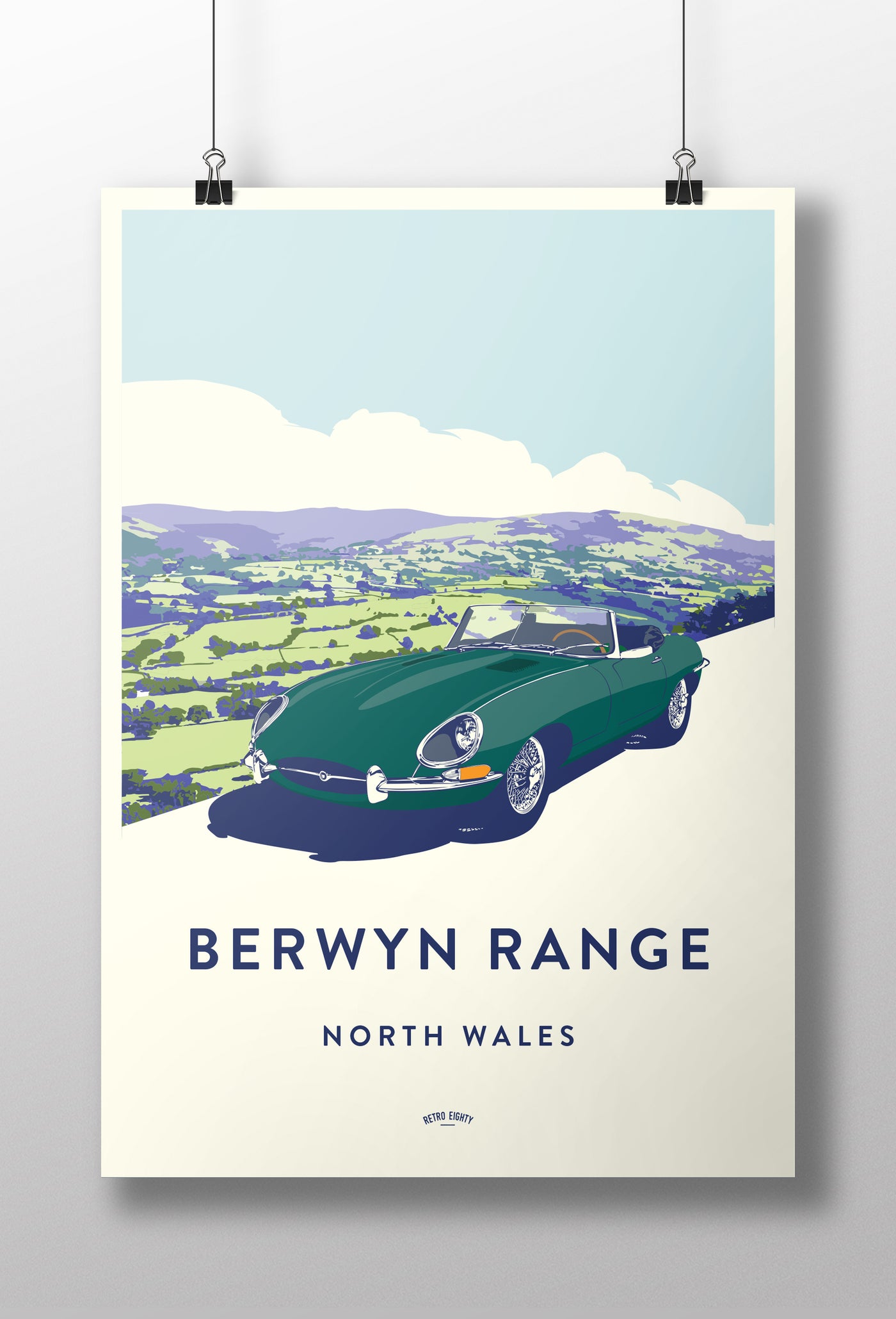 'Berwyns' E type Prints