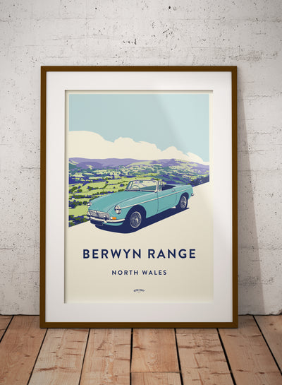 'Berwyns Range' MGB Prints