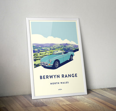 'Berwyns Range' MGB Prints