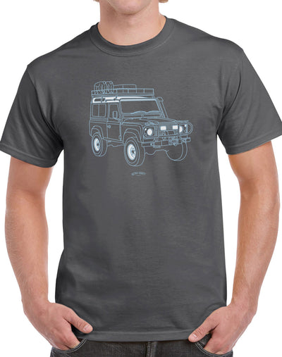 Born Ready Land Rover Defender t-shirt
