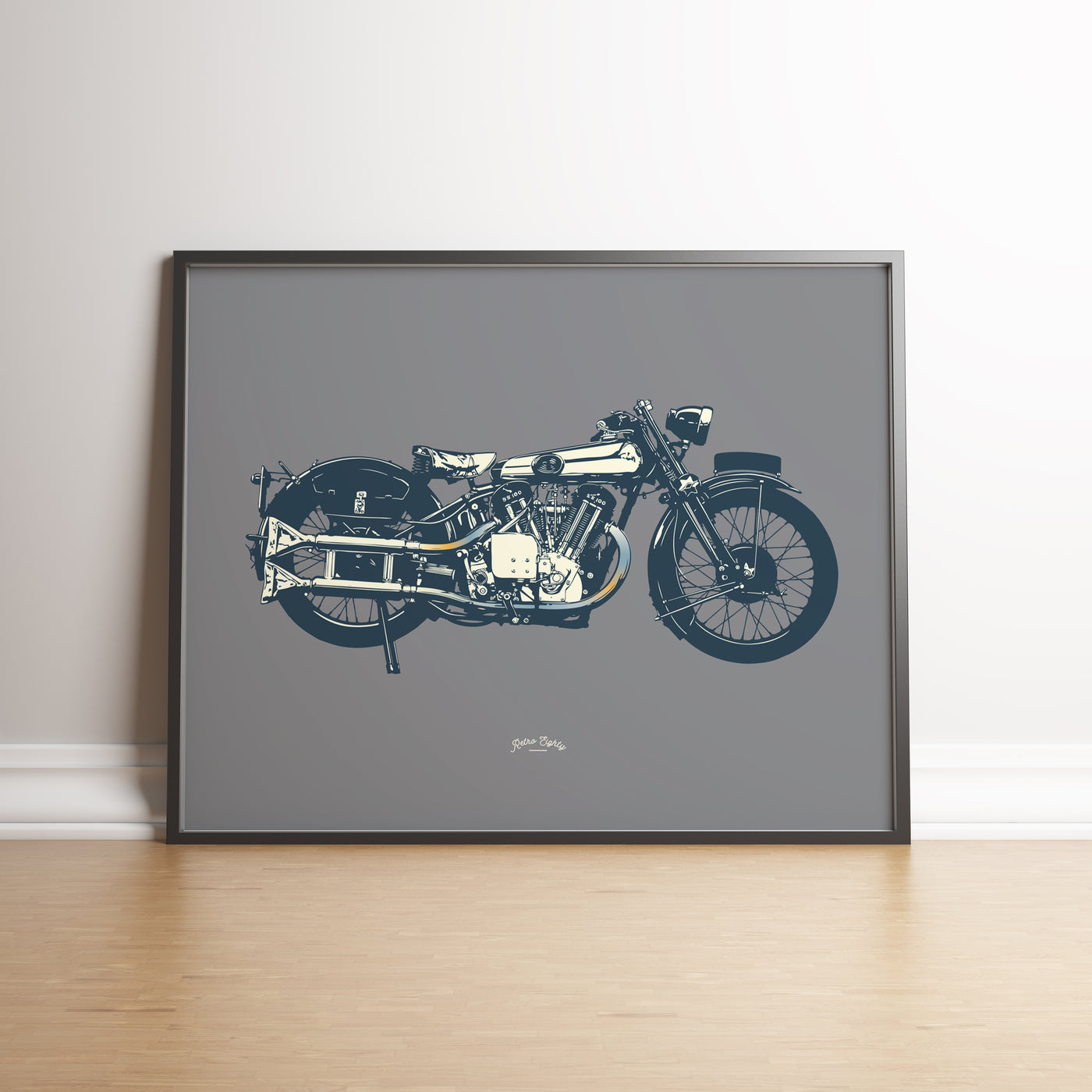 Classic British Pre-War Motorcycle 'SS100' print