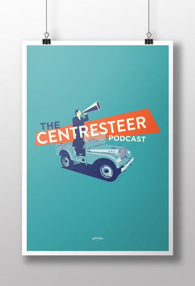 CentreSteer Podcast Prints