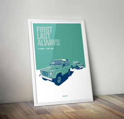 'First Last Always' 75 years poster