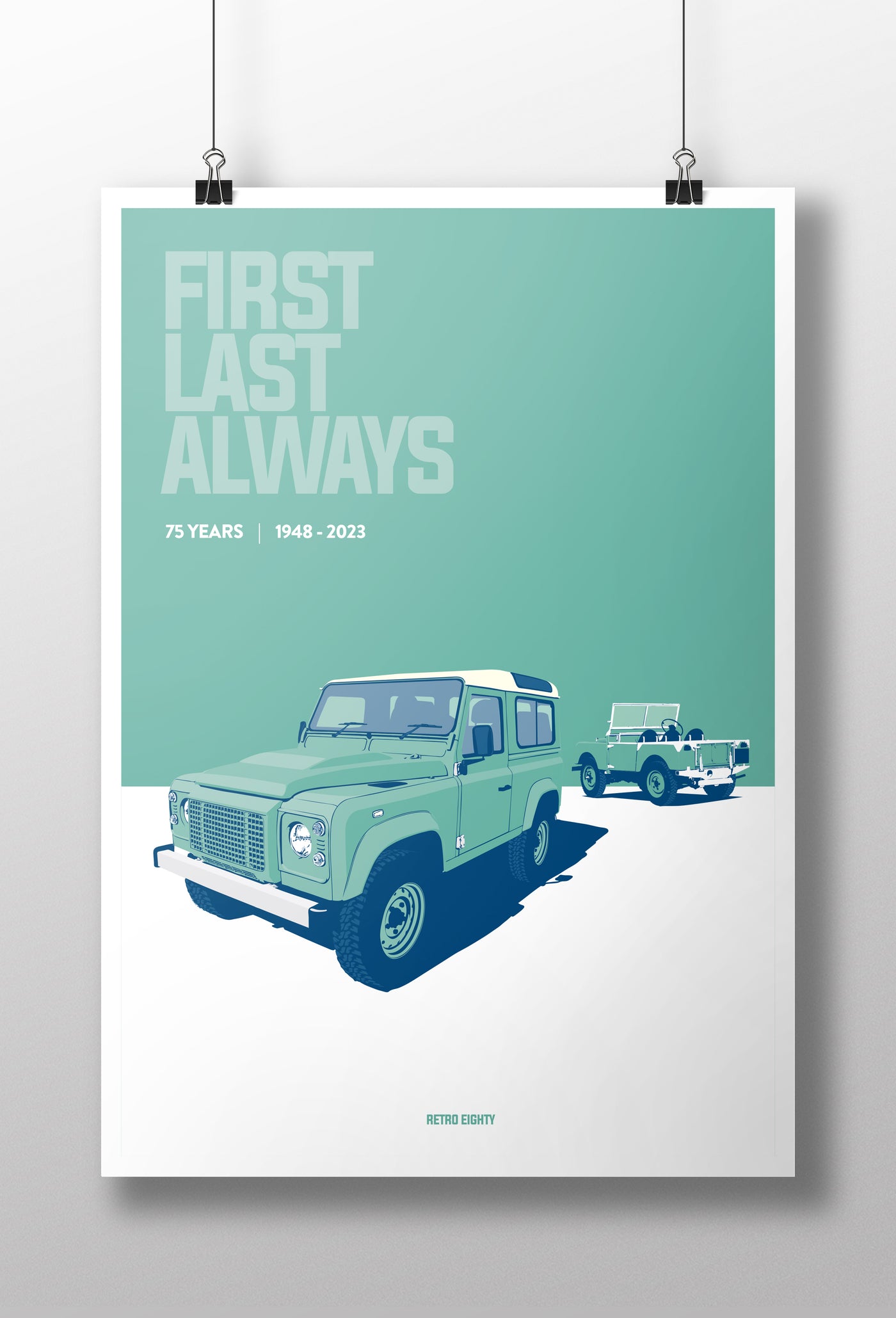 'First Last Always' 75 years poster